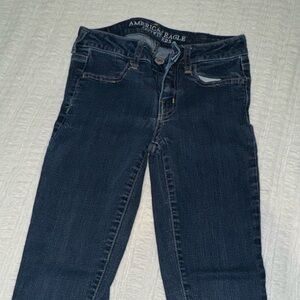 American Eagle Outfitters Women's Navy Skinny Jeans